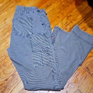 Women's DOVETAIL Striped Gray Pants
